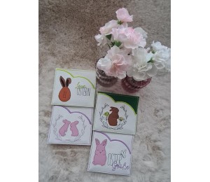 Stickserie - ITH Einsteckhüllen quadratisch Ostern